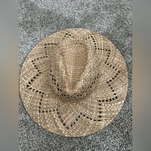 Wide brim fedora